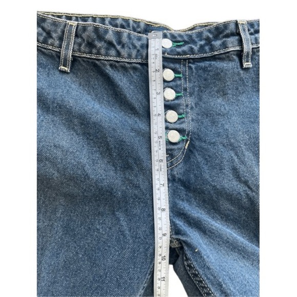 Y2K Tommy Hilfiger button down fly flared blue‎ jeans - Picture 6 of 7